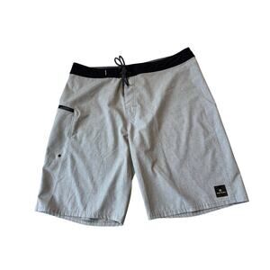 RIPCURL Mirage size 34/9 Mens, swim/bathing suit/trunks, gray, lightweight